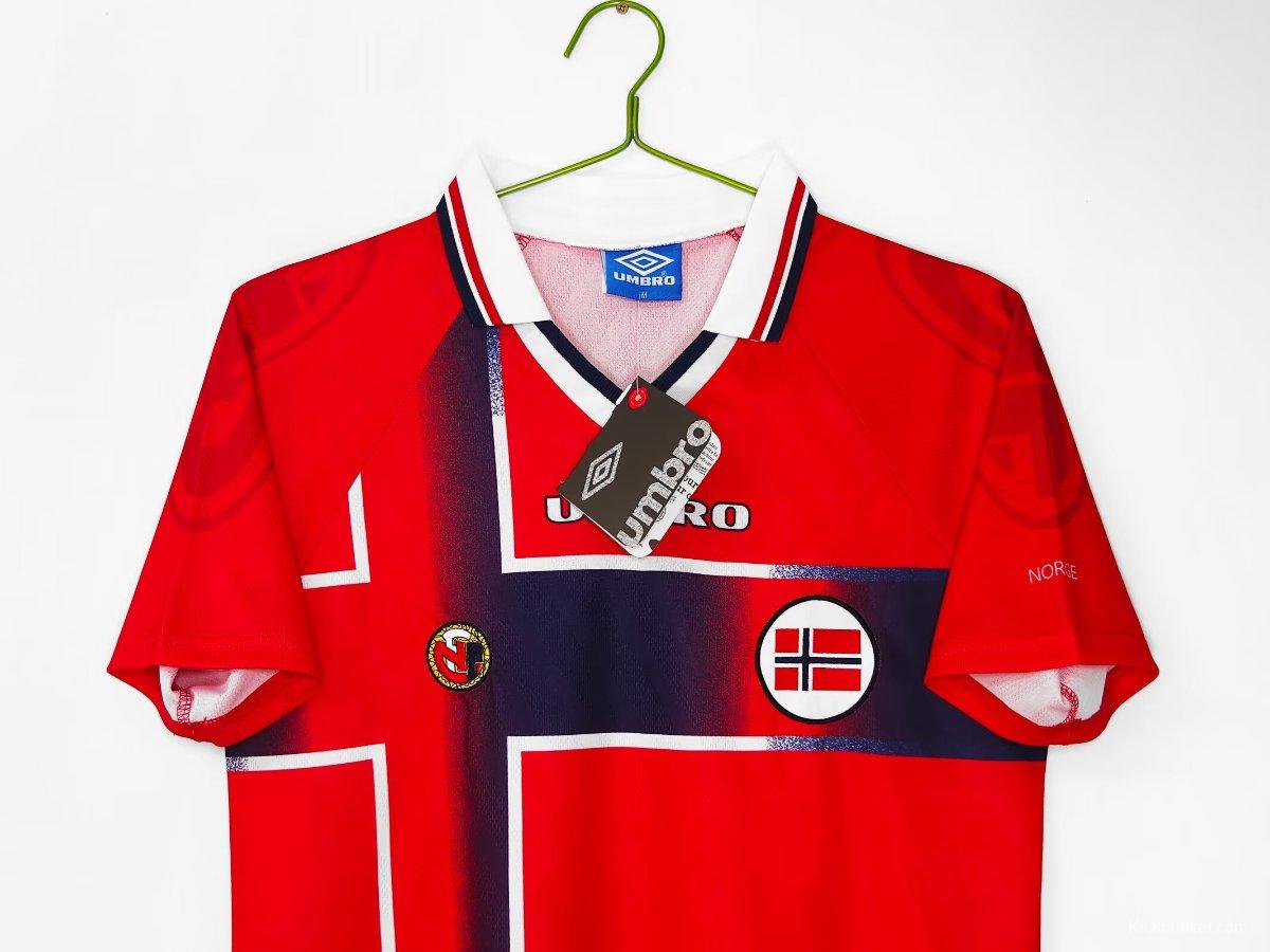 Retro 1997 Norway Home Jersey