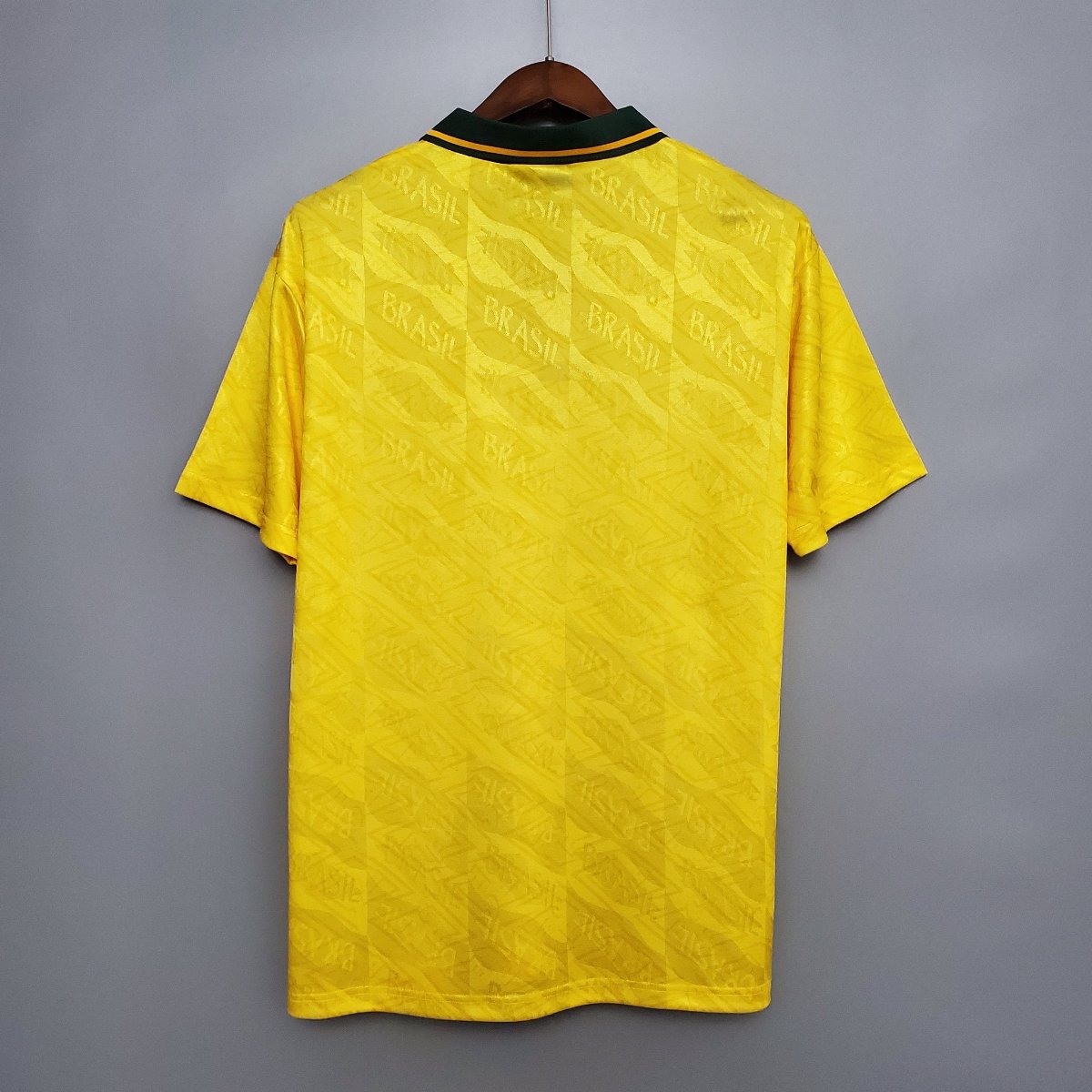 Retro 1991/93 Brazil Home Soccer Jersey