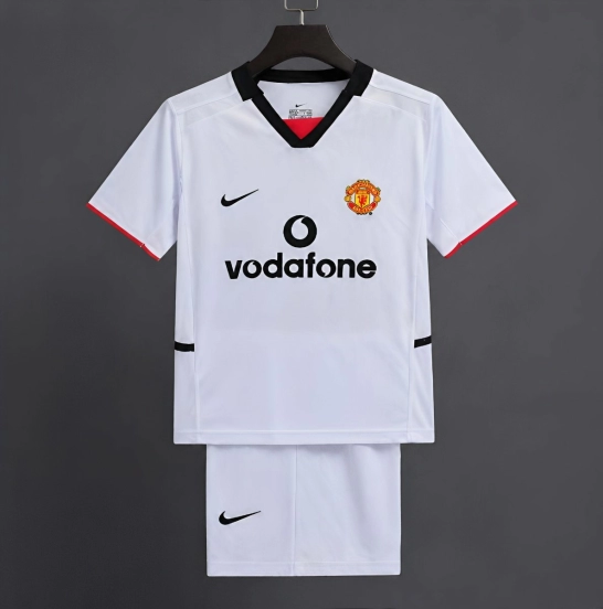 Retro 02/03 Kids Manchester United Away Jersey