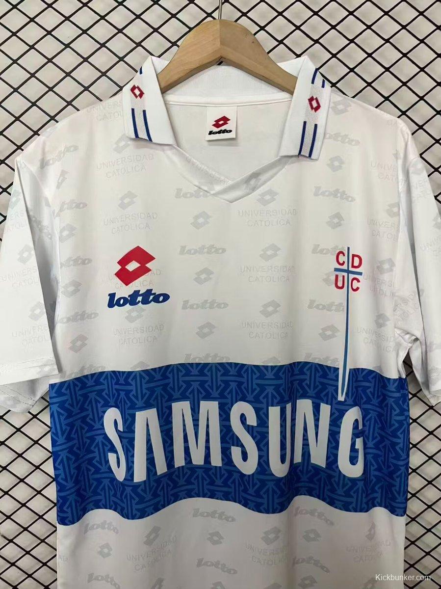 Retro 96/97 Universidad Catolica Chile Home Jersey