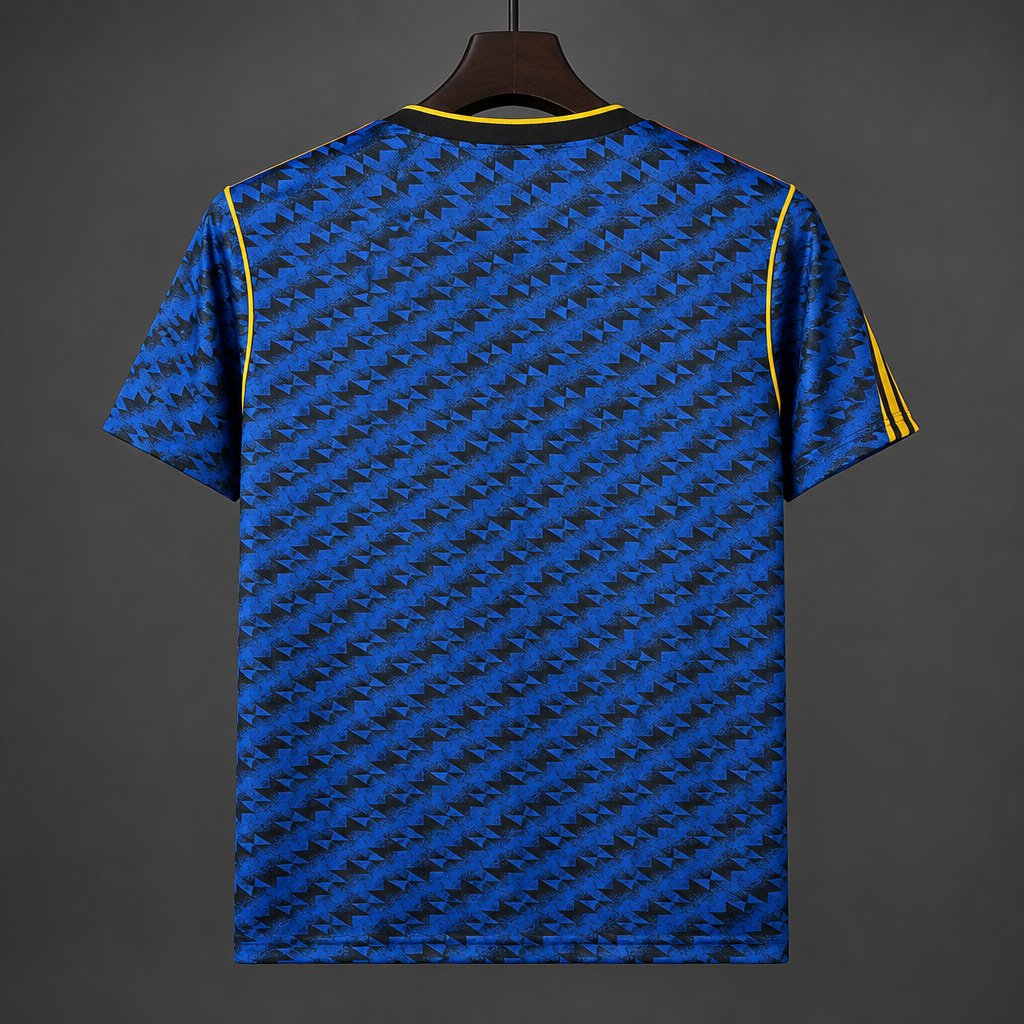 26/27 Manchester United 1990-92 Vintange Remake Away Jersey