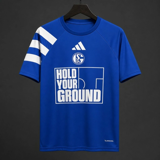 26/27 Schalke 04 Royal Blue "Hold Your Ground" Training Jersey
