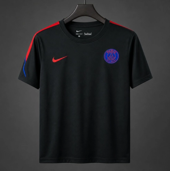 23/24 Paris Saint-Germain Black & Red Training Jersey