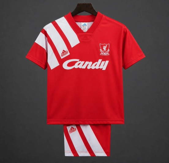 Retro Kids 91/92 Liverpool Home Jersey