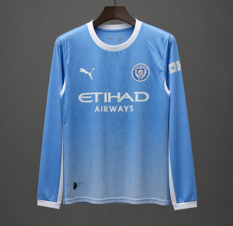 26/27 Manchester City Home Long Sleeve Jersey