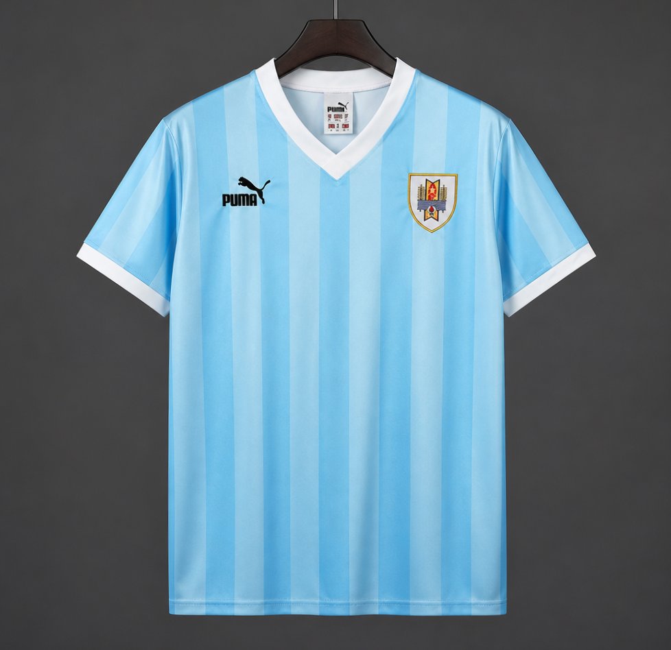 Retro 1990 Uruguay Home Jersey