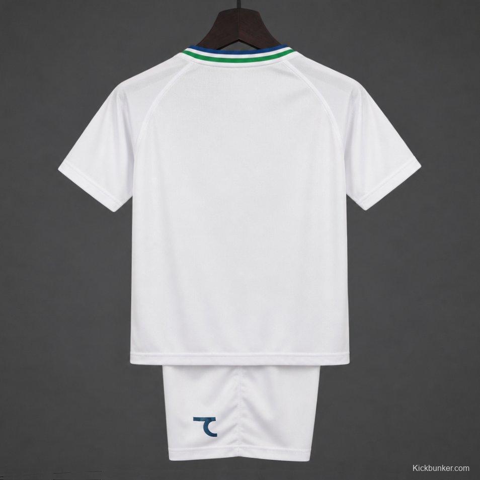 2026 Kids Uzbekistan Away White Jersey