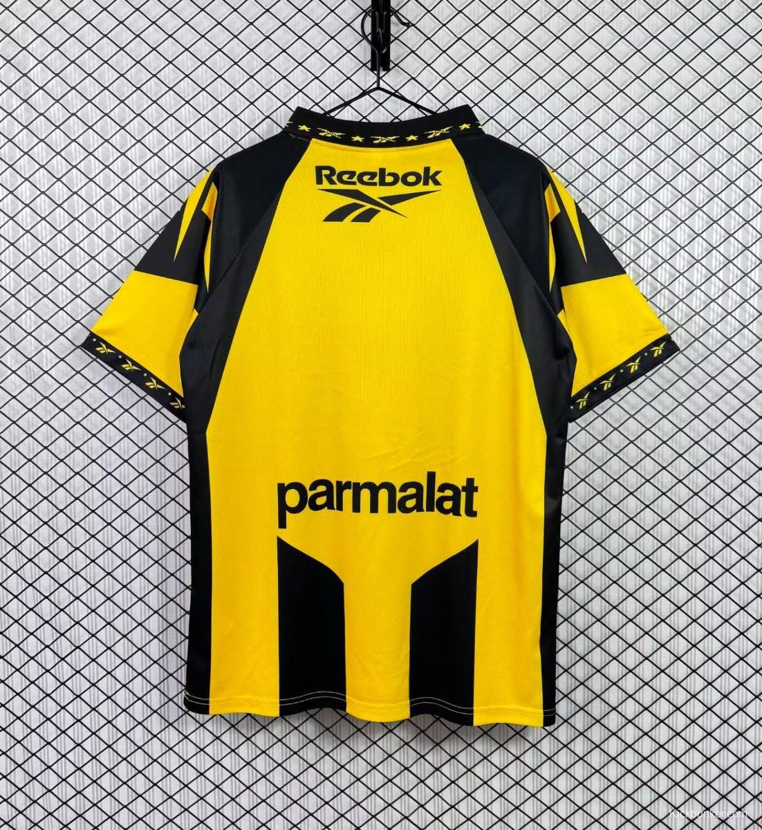 Retro 98/99 Club Atletico Penarol Home Yellow Black Jersey