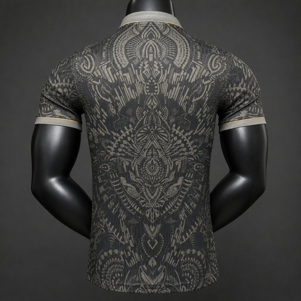 Player Version 26/27 Paris Saint-Germain Black with Tribal Pattern Special Edition Jersey