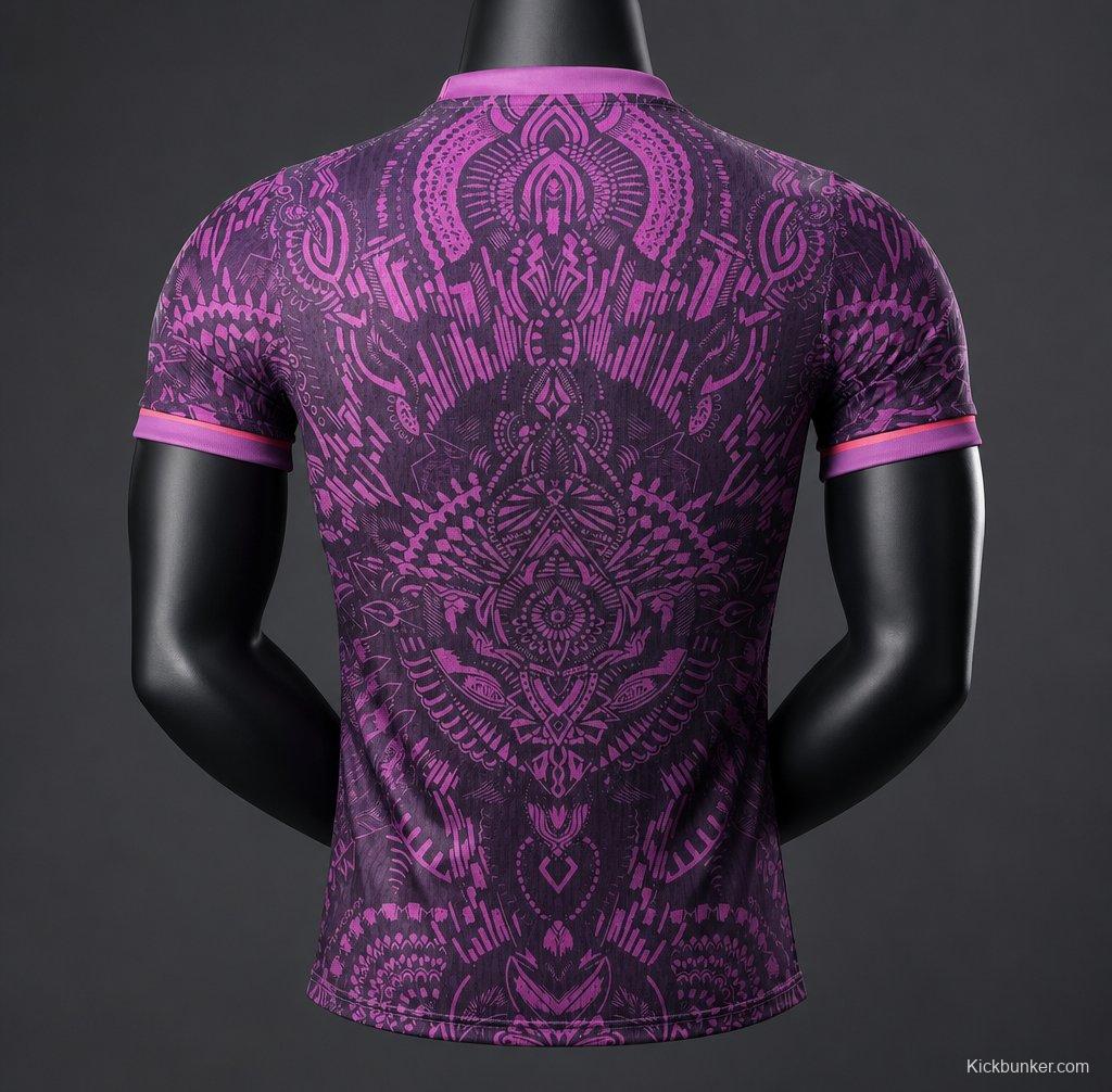 Player Version 26/27 Paris Saint-Germain Purple with Tribal Pattern Special Edition Jersey