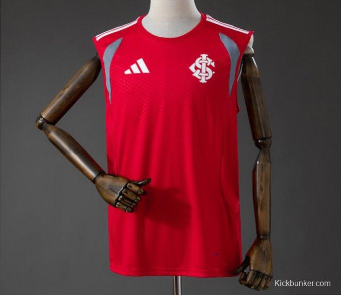 26/27 SC Internacional Vest Training Jersey - Red