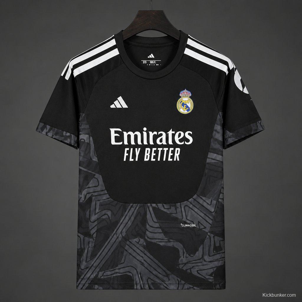 26/27 Real Madrid Goalkeeper Black Jersey