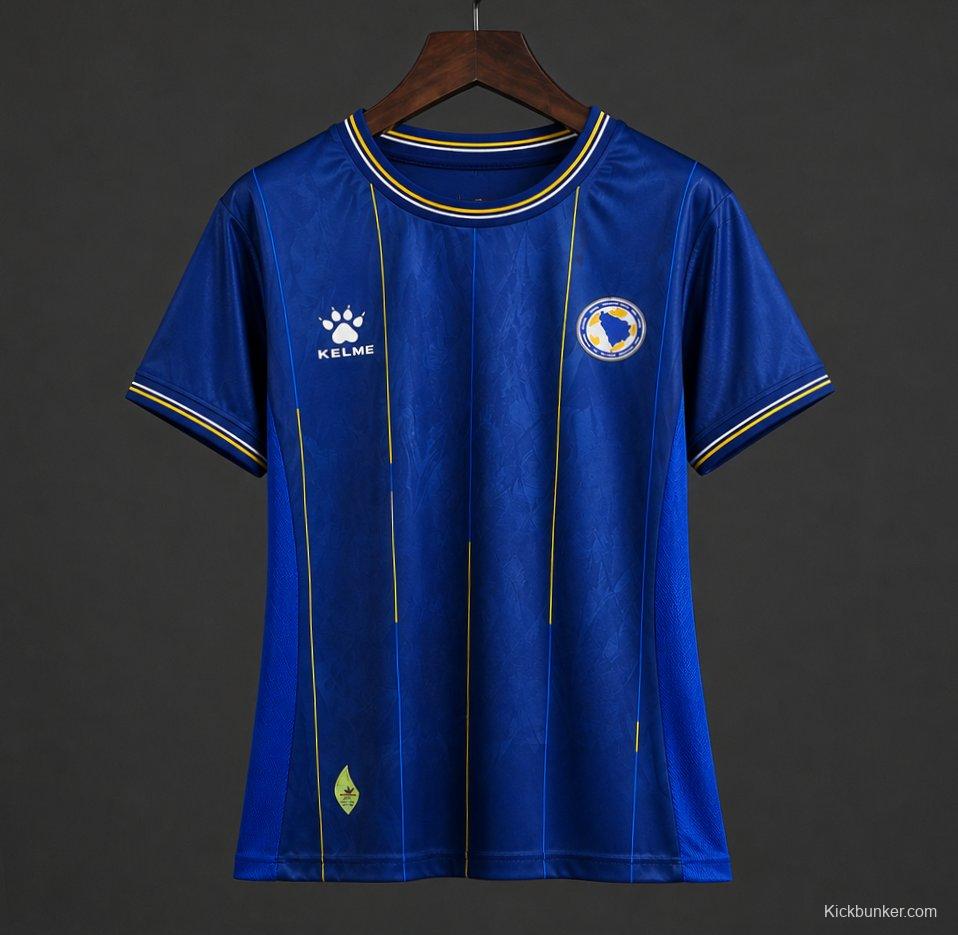 2026 Women Bosnia and Herzegovina Home  Jersey