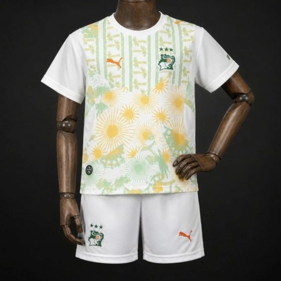 2026 Kids Ivory Coast World Cup Away Kit