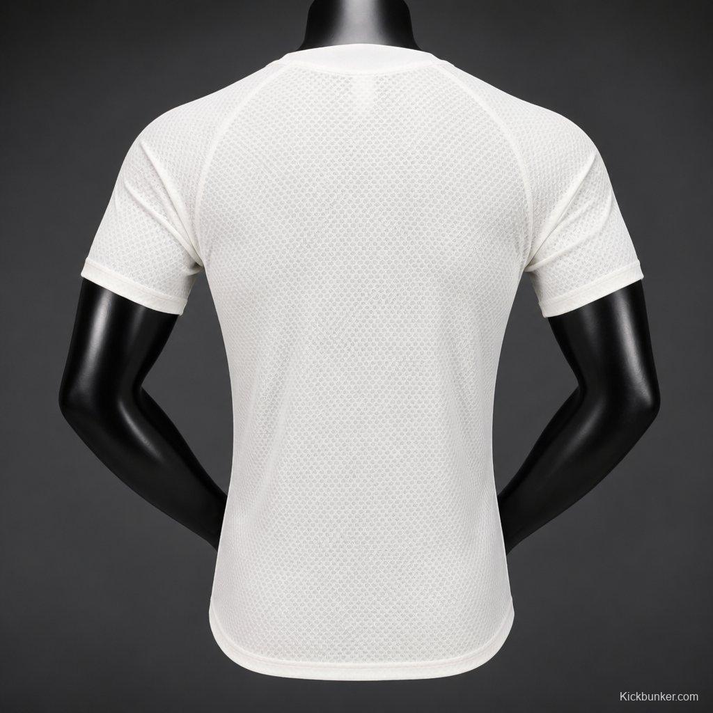 26/27 Real Madrid White with Pink Training Jersey