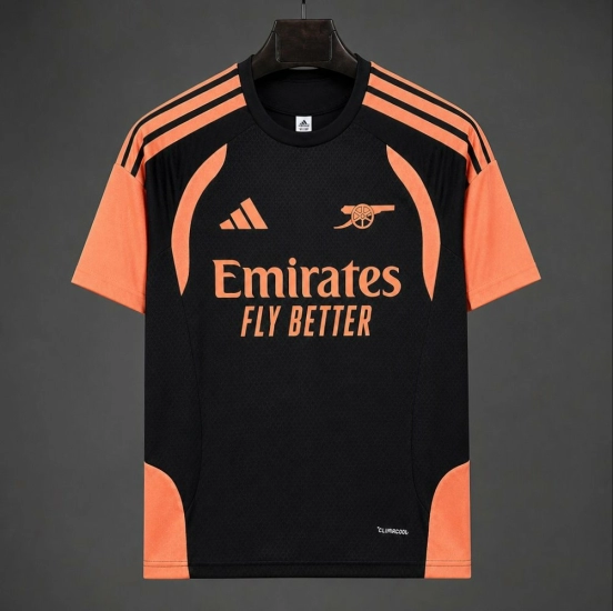26/27 Arsenal  Black&Orange  Training  Jersey