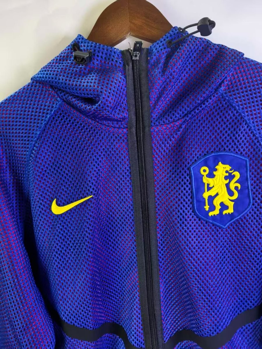 26/27 Chelsea Lightweight Breathable Mesh Windbreaker Blue Jacket