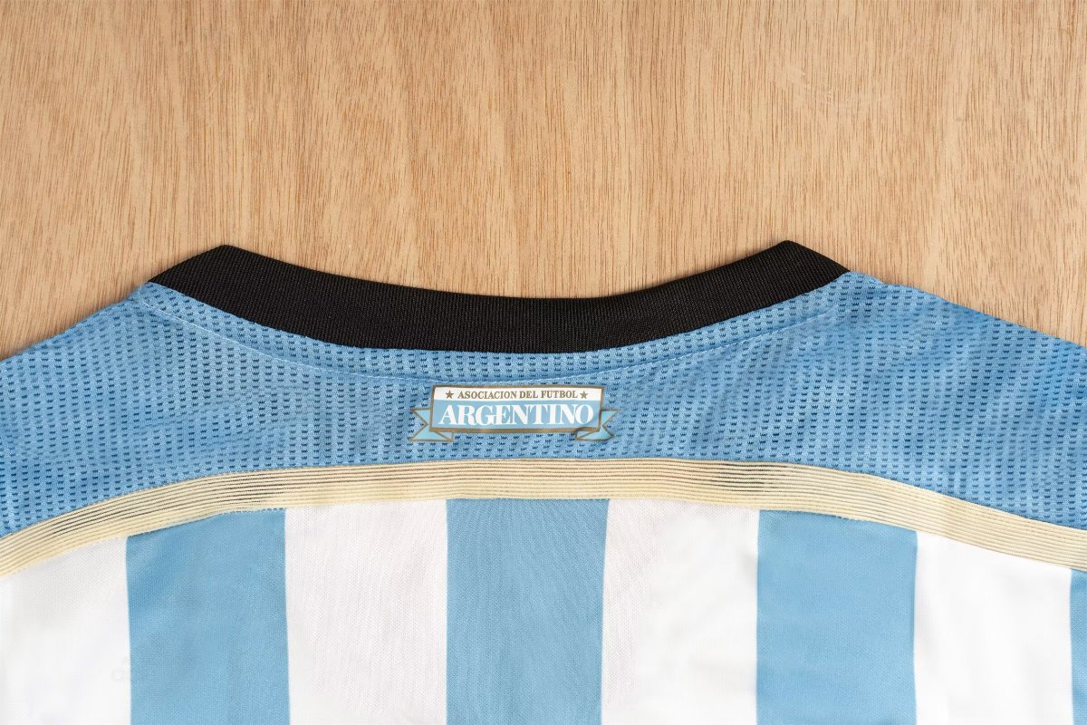 Player Versiono 2014 Argentina Home Jersey