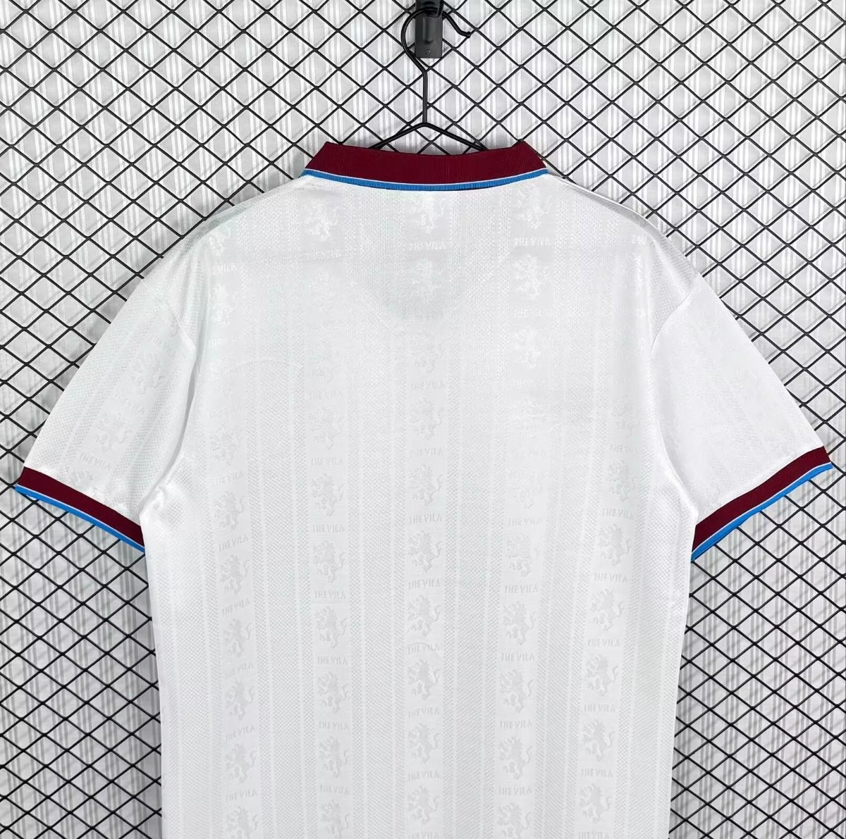 Retro 95/96  Aston Villa White Away Jersey
