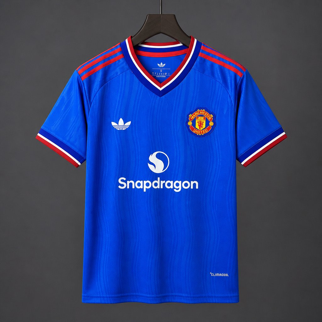 26/27 Manchester United Blue Away Jersey