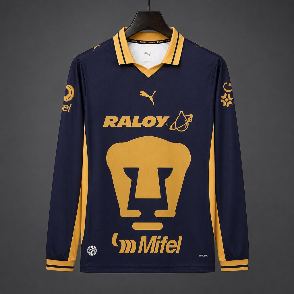 26/27 Pumas Home Long Sleeve  Jersey