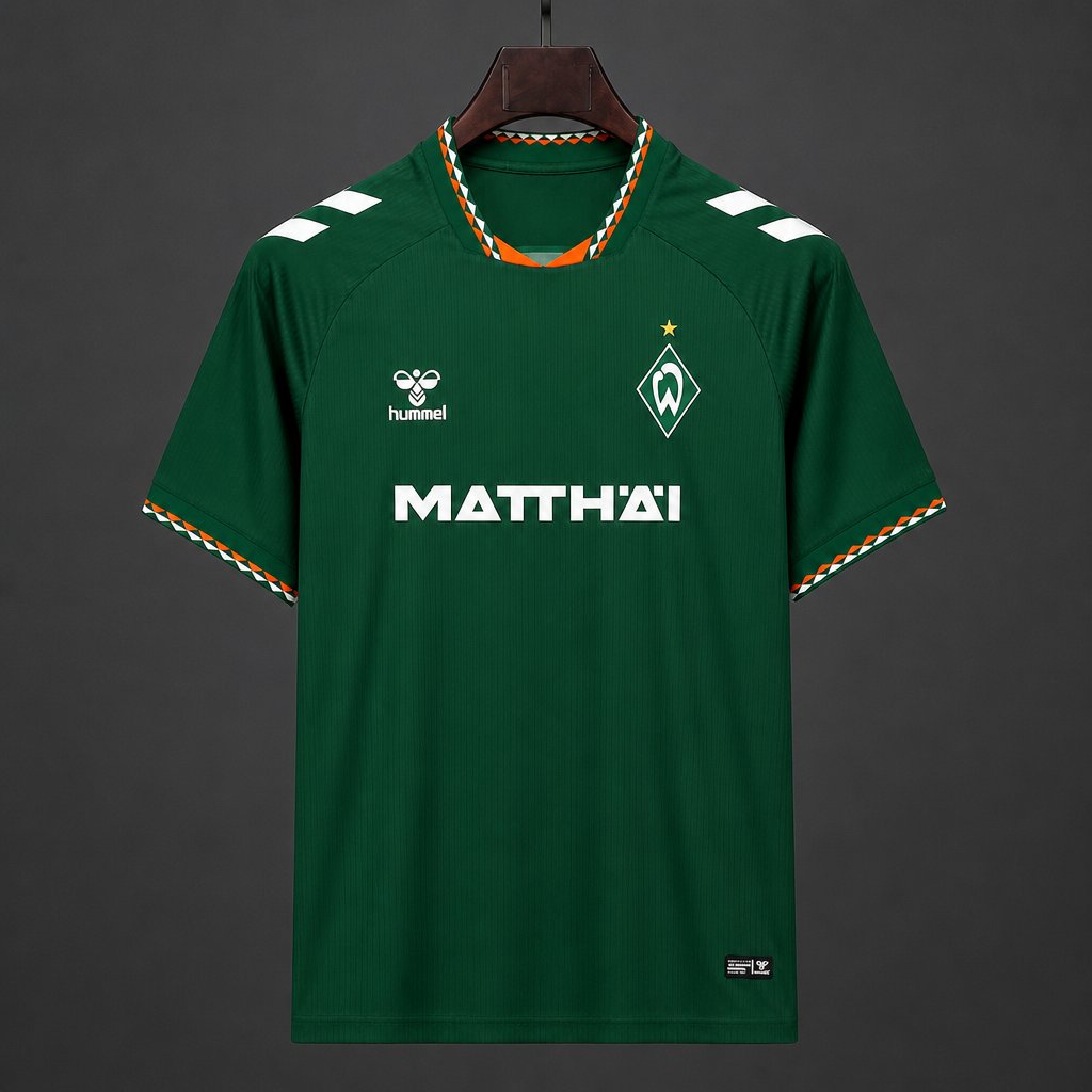 26/27 Werder Bremen Away Dark Green Jersey