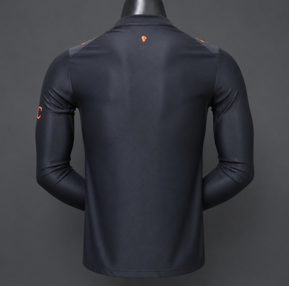 Player Version 26/27 AC Milan Third Black Long Sleeve Jersey