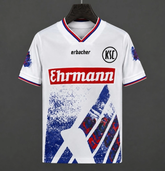 Retro 94/95 Karlsruher Home Jersey