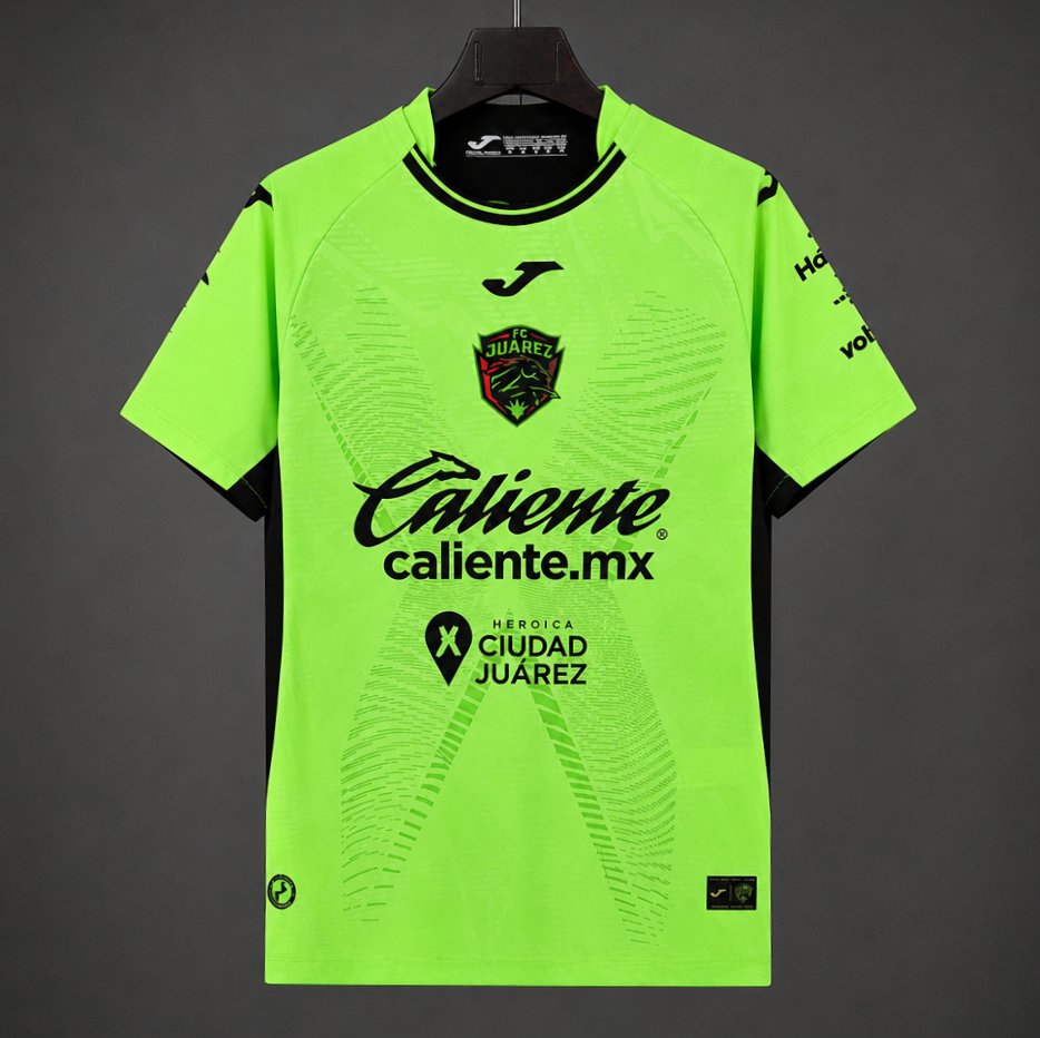 26/27 Juarez Home Light  Green Jersey